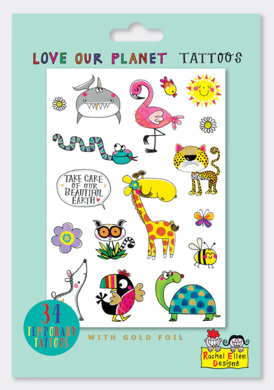 Love our planet tattoos image 0