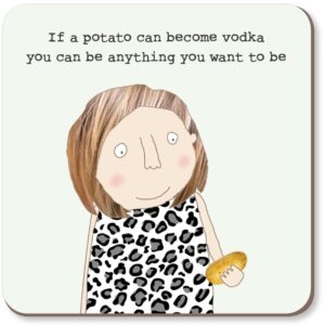 Potato vodka coaster image 0