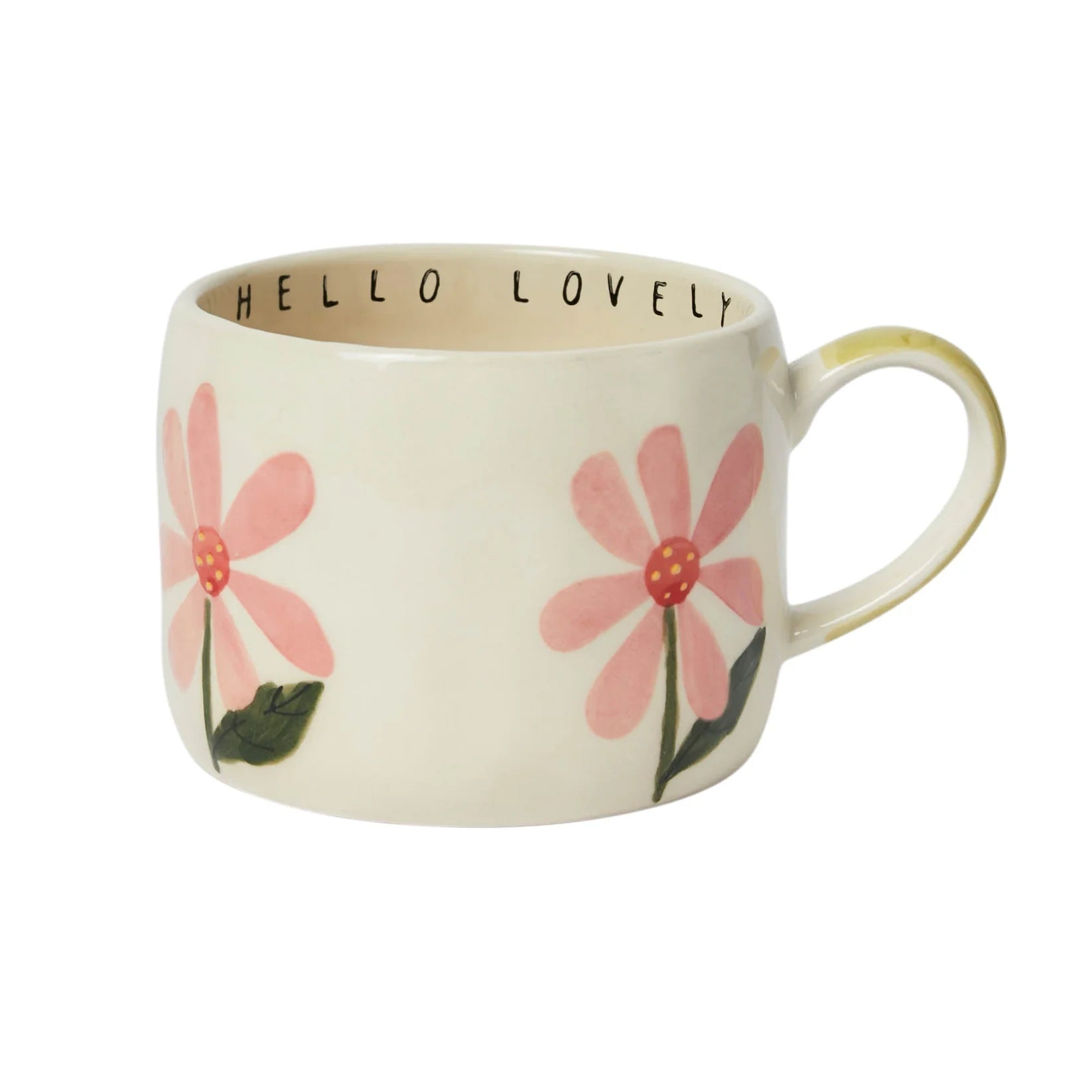 Hello lovely stoneware mug