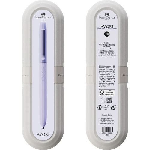 Faber castell avori ball point pen - purple