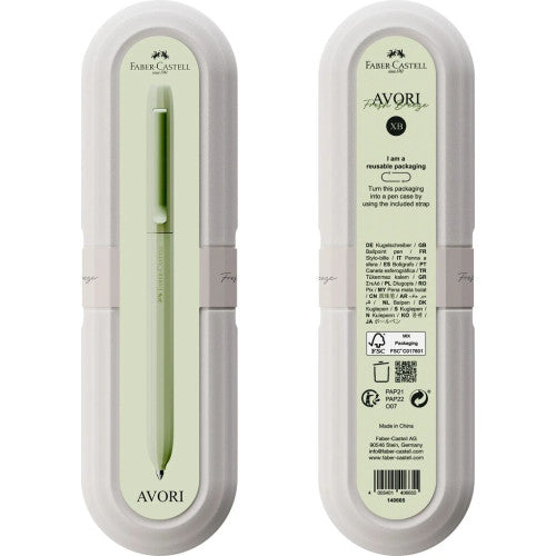 Faber castell avori ball point pen - green