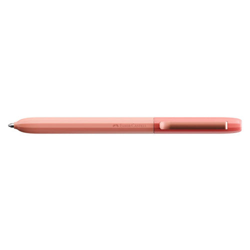 Faber castell avori ball point pen - coral