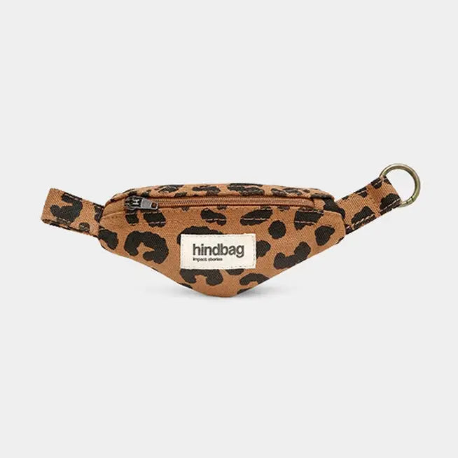 Cinnamon leopard côme keychain