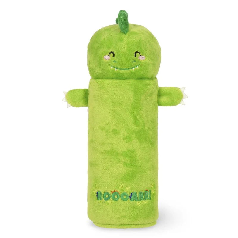 Legami dinosaur fluffy pencil case image 0