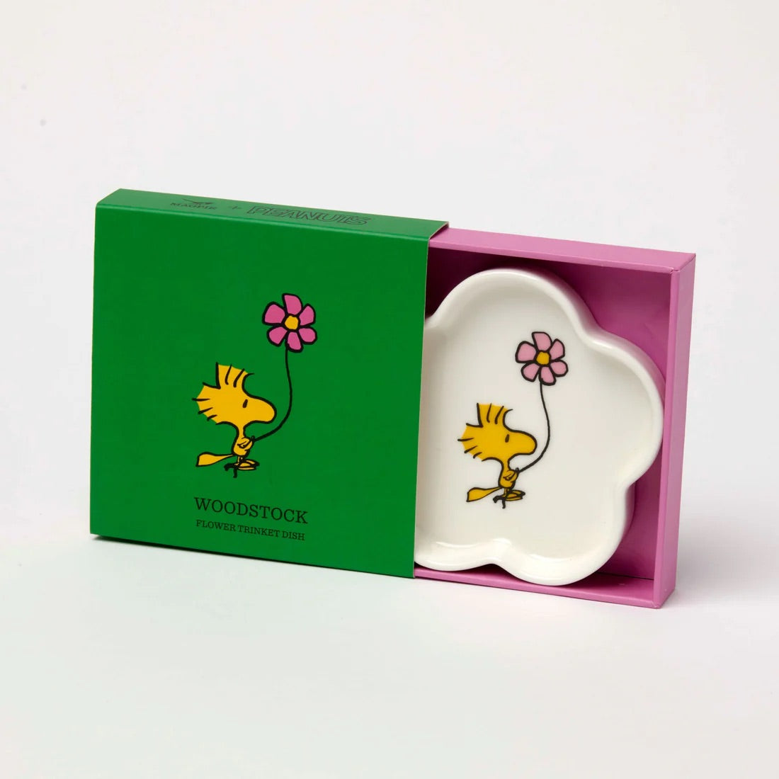 Peanuts flower trinket dish Woodstock  image 0