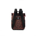 Canfield B Scarlet leopard print recycled canvas