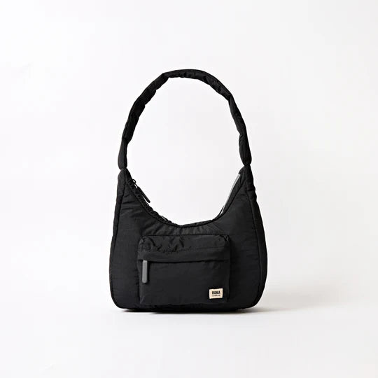 Belsize handbag black taslon