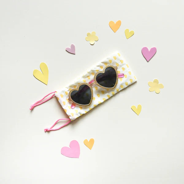 Glitter heart sunglasses  image 0
