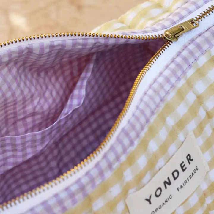 Yonder wash bag - Mustard  image 1