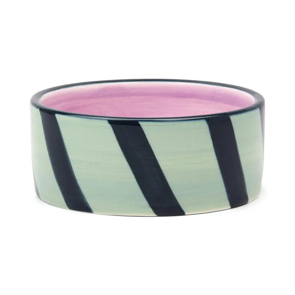 The Izzy Wine Coaster - Blue stripe