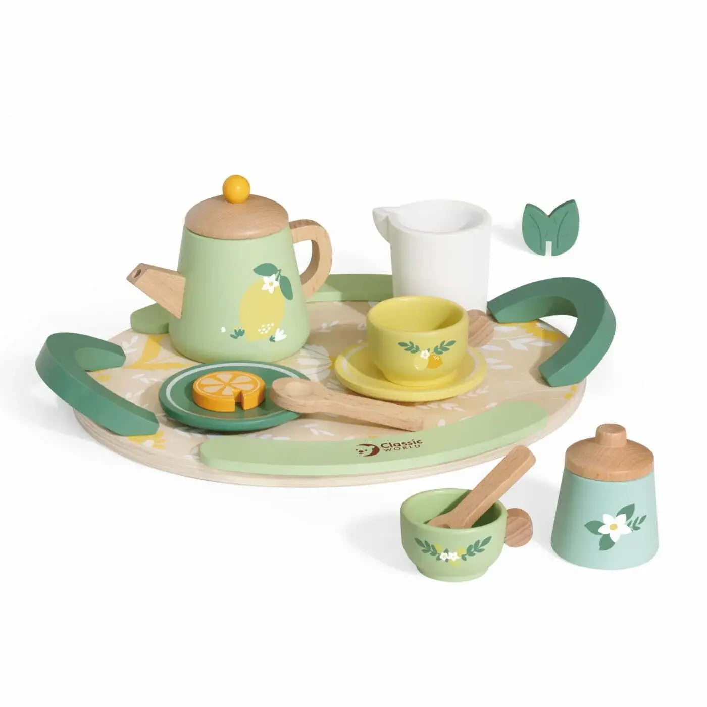 Wooden afternoon tea set  image 0