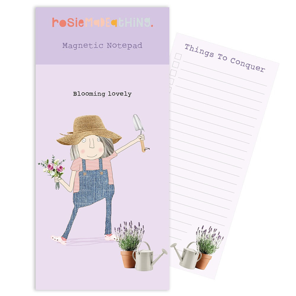 Blooming lovely magnetic notepad image 0