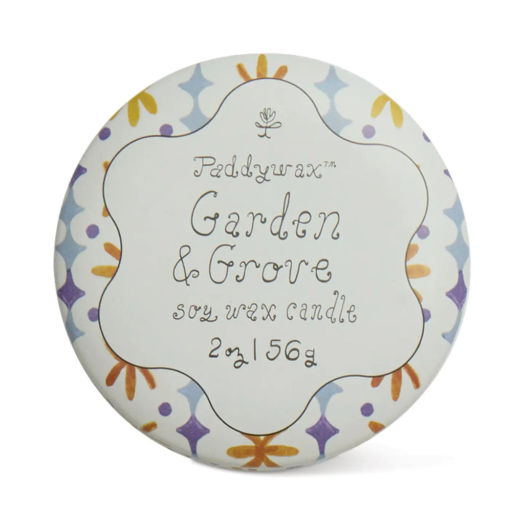 Paddywax Tulip Tin Candle - Garden & Grove