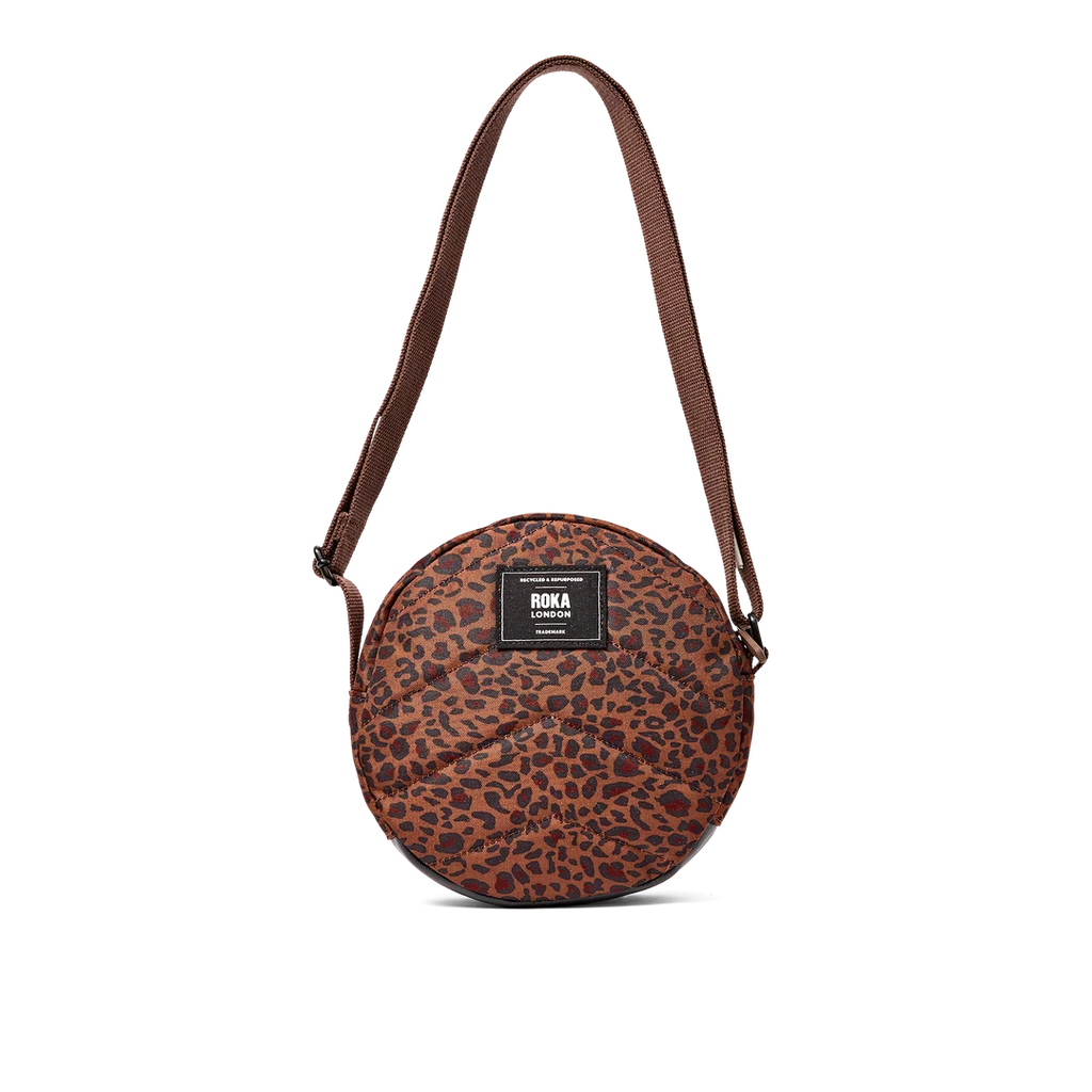 Paddington cross body in mini leopard