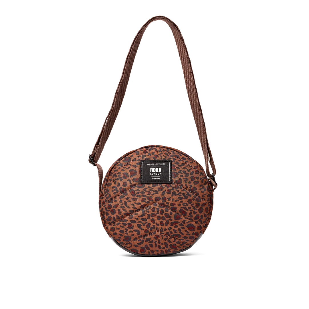 Paddington cross body in mini leopard