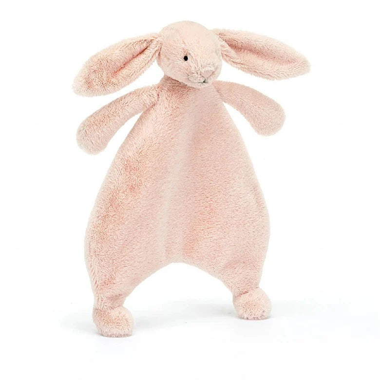 Bashful pink bunny comforter image 0