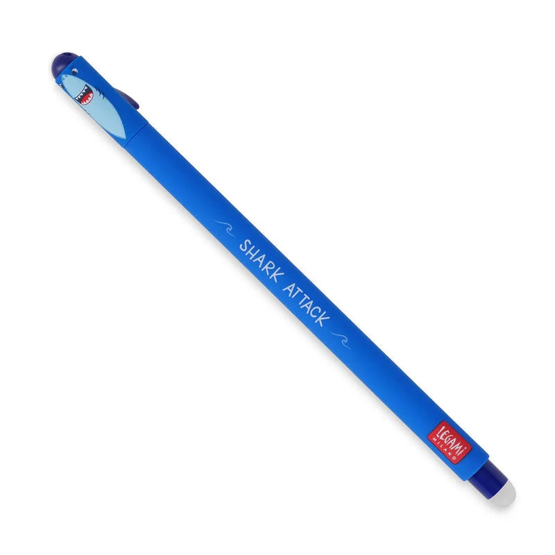 Legami erasable pen - shark image 0