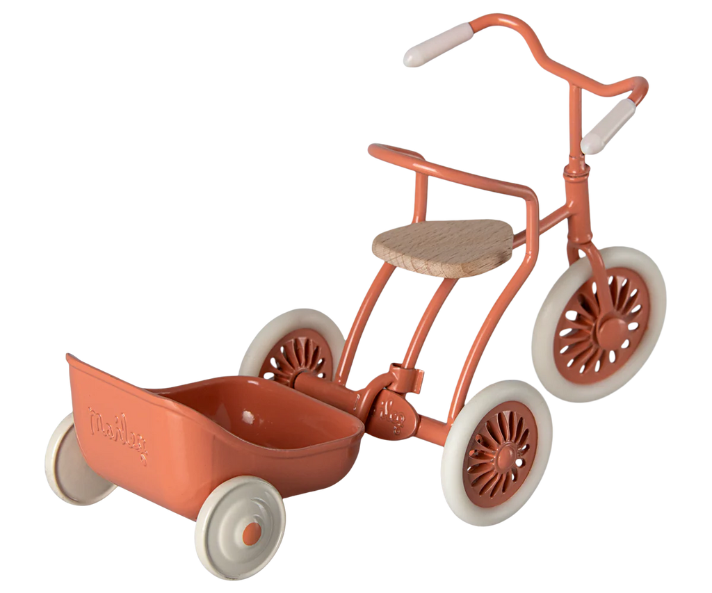 Tricycle hanger mouse - coral