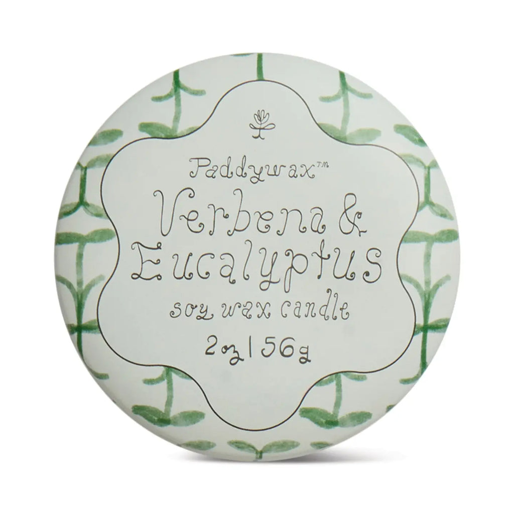Paddywax Tulip Tin Candle - Verbena & Lemongrass