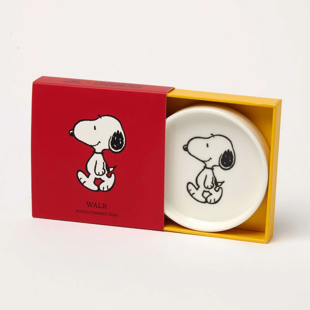 Peanuts round trinket dish walk  image 0