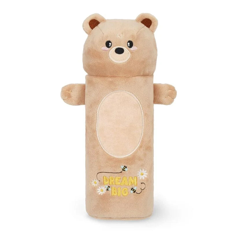 Legami fluffy bear pencil case image 0