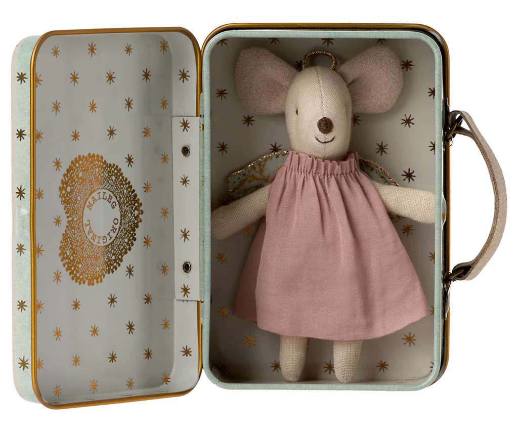 Angel mouse in suitcase  image 0