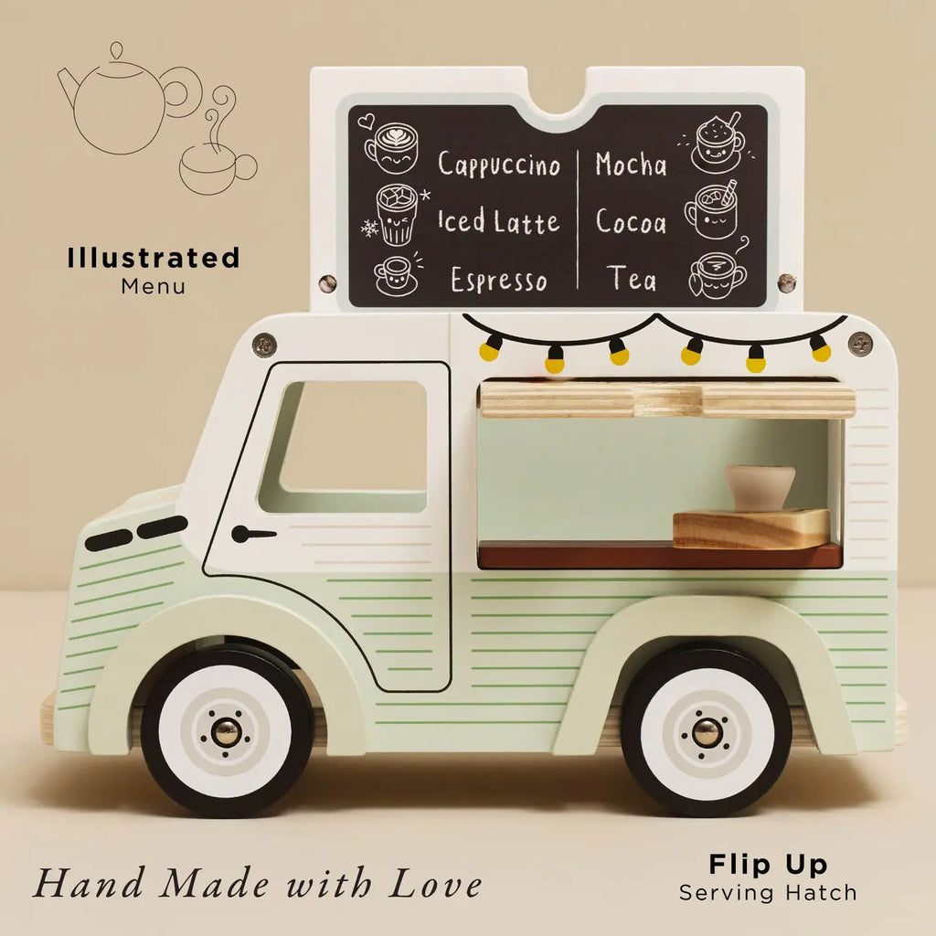 Wooden cafe van  image 1