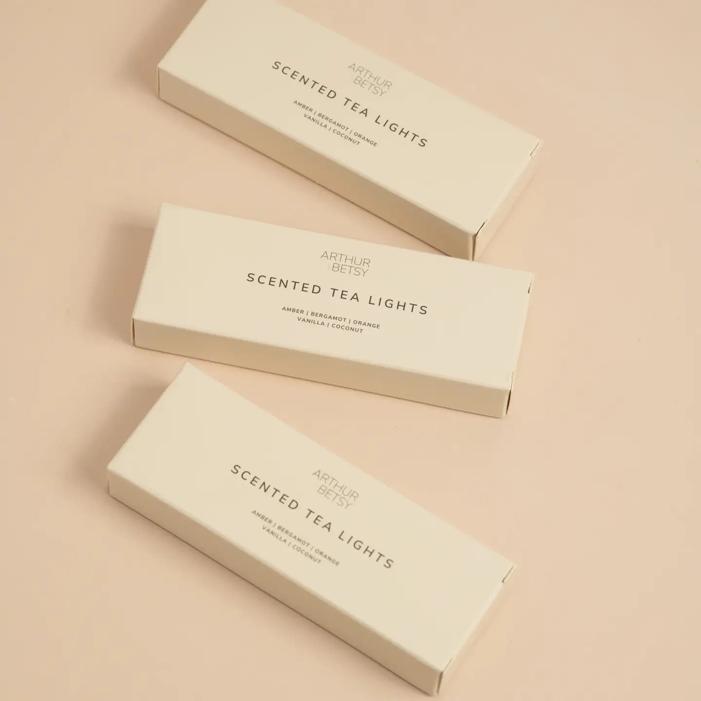 3 pack of scented tea lights  image 1