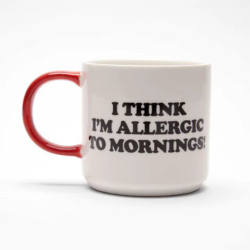 Allergic to mornings mug  image 2