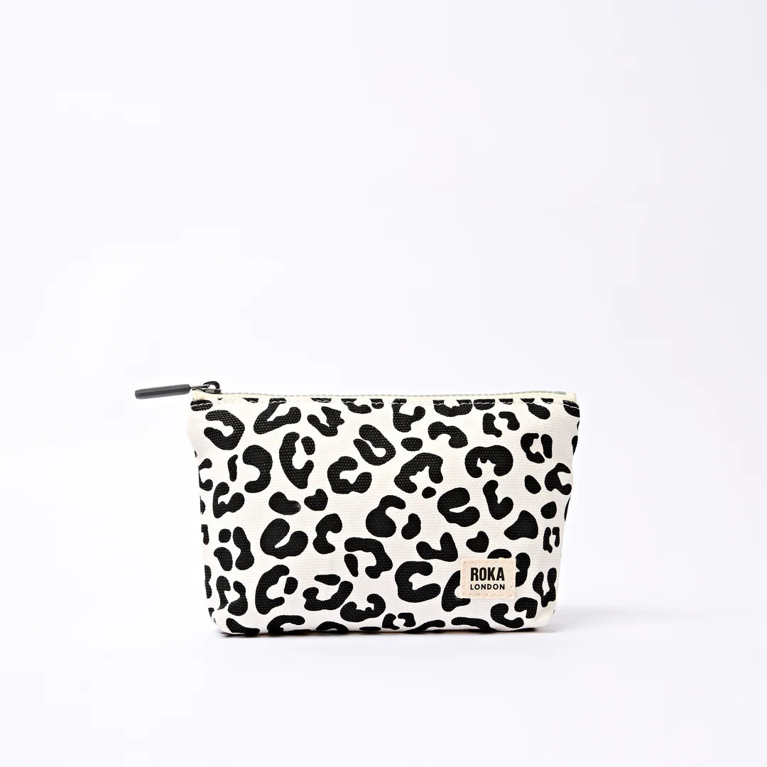 Maida Vale pouch in summer leopard- small