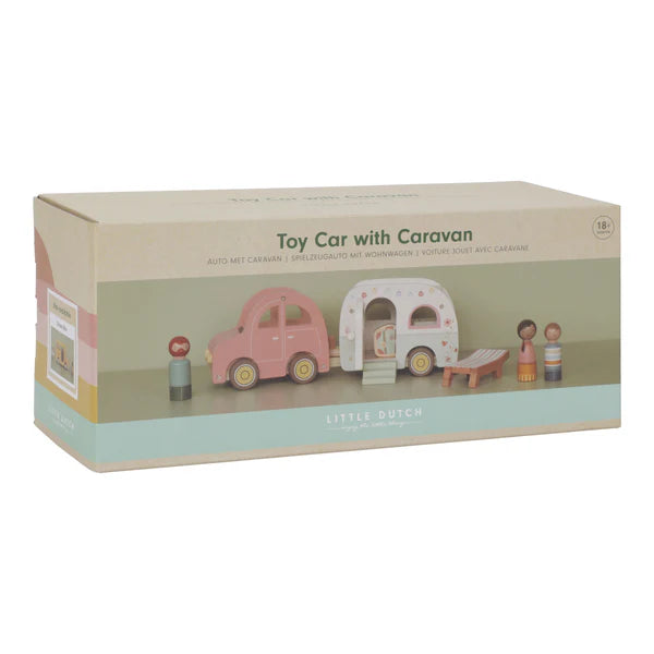 Toy car and caravan image 0