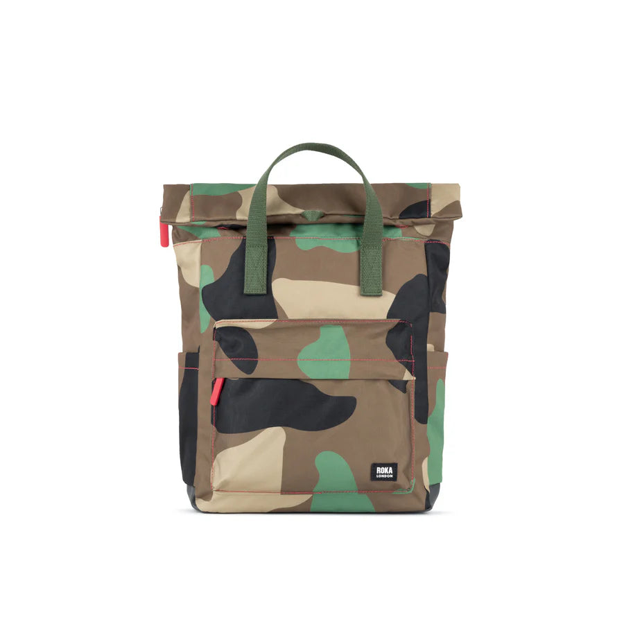 Canfield B vintage camo recycled canvas  image 0