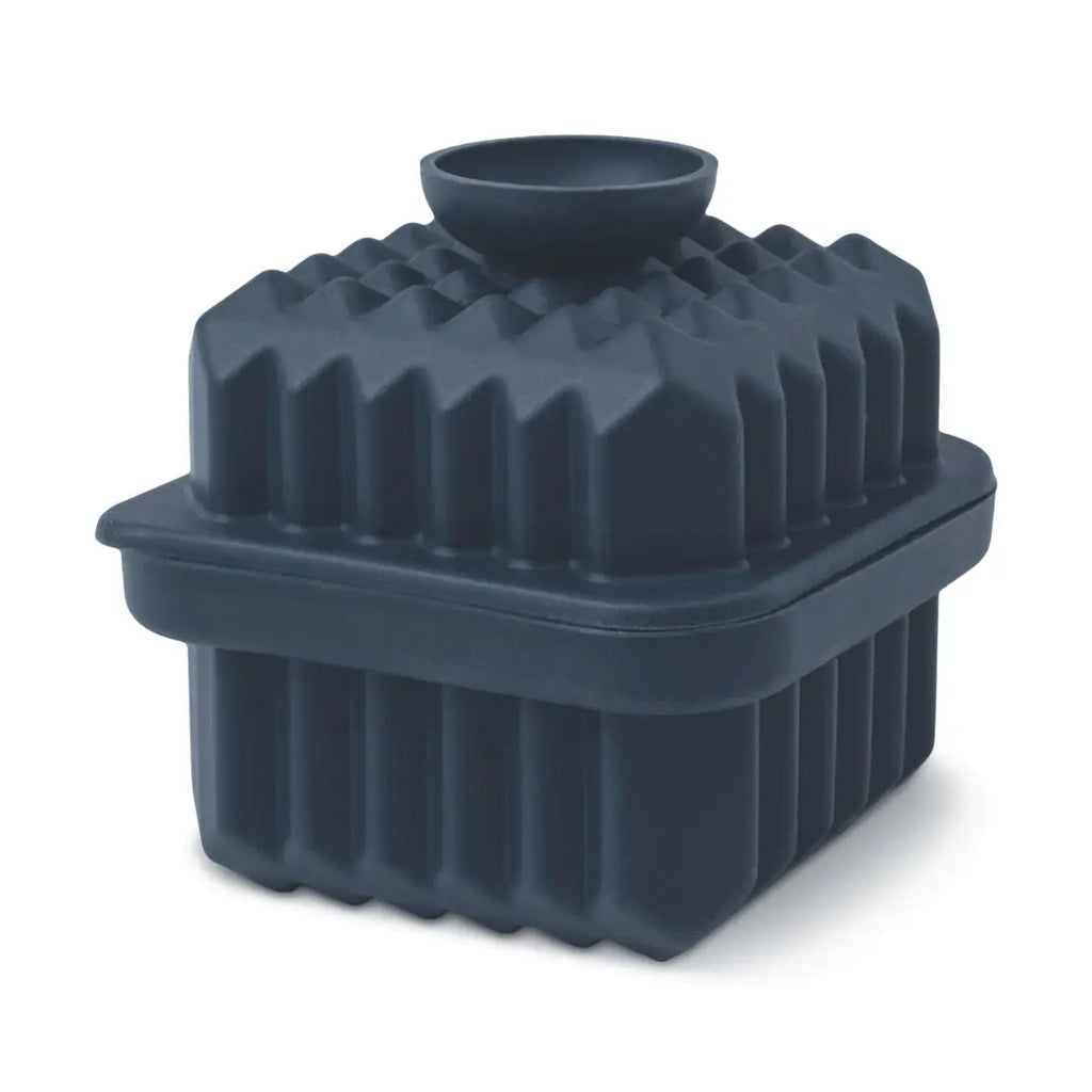 The Brock Faceted Ice Mould - navy