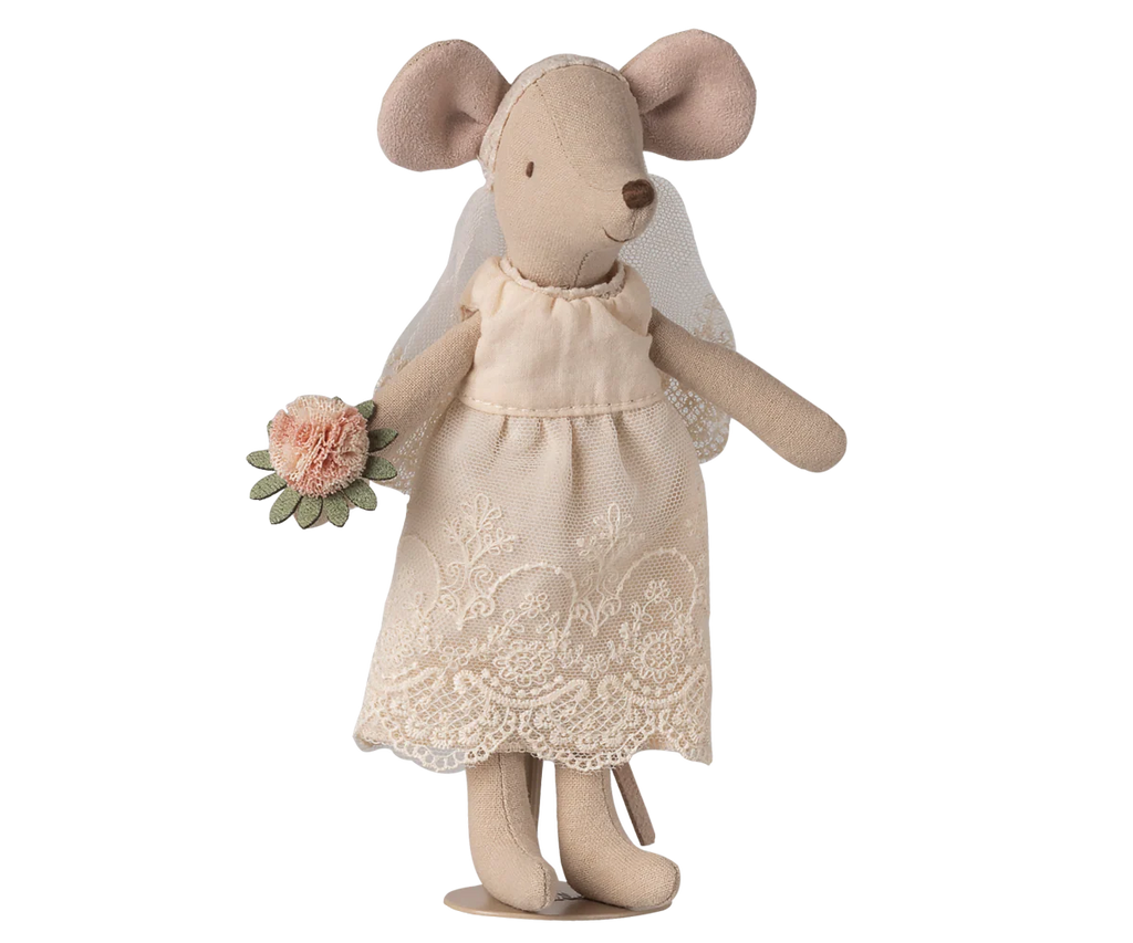 Wedding mice couple in box mum and dad