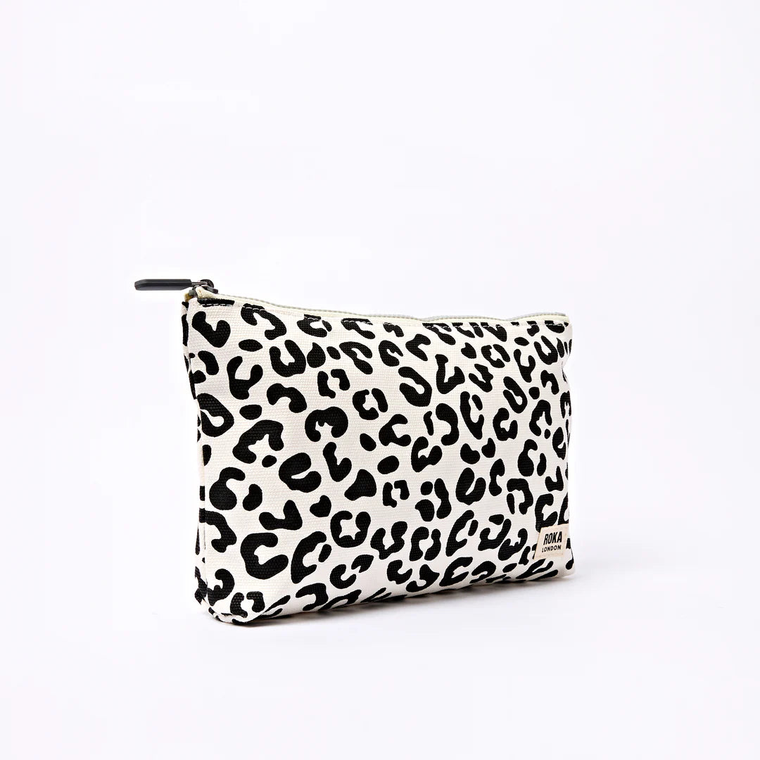 Maida Vale pouch in summer leopard -big