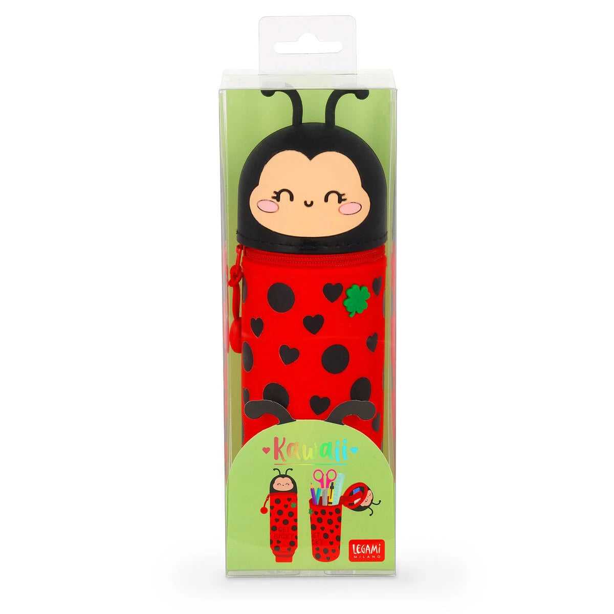 Ladybug legami pencil case