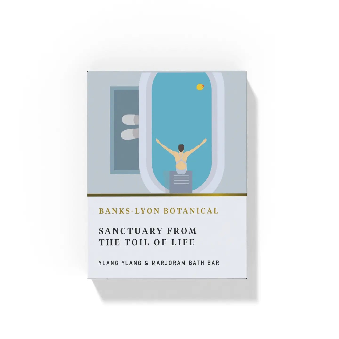 Ylang Ylang & marjoram solid bath oil bar