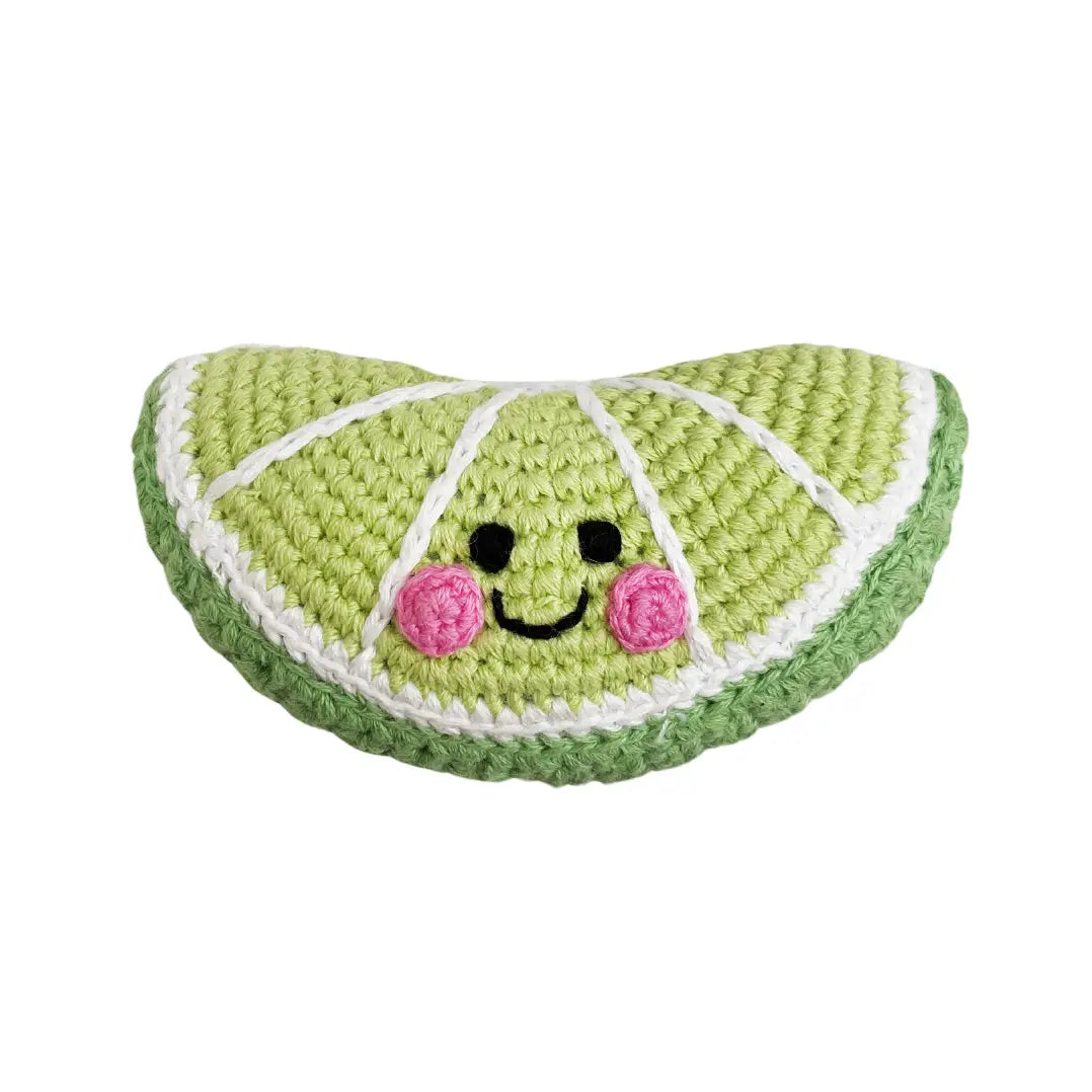 Baby toy friendly lime rattle  image 0