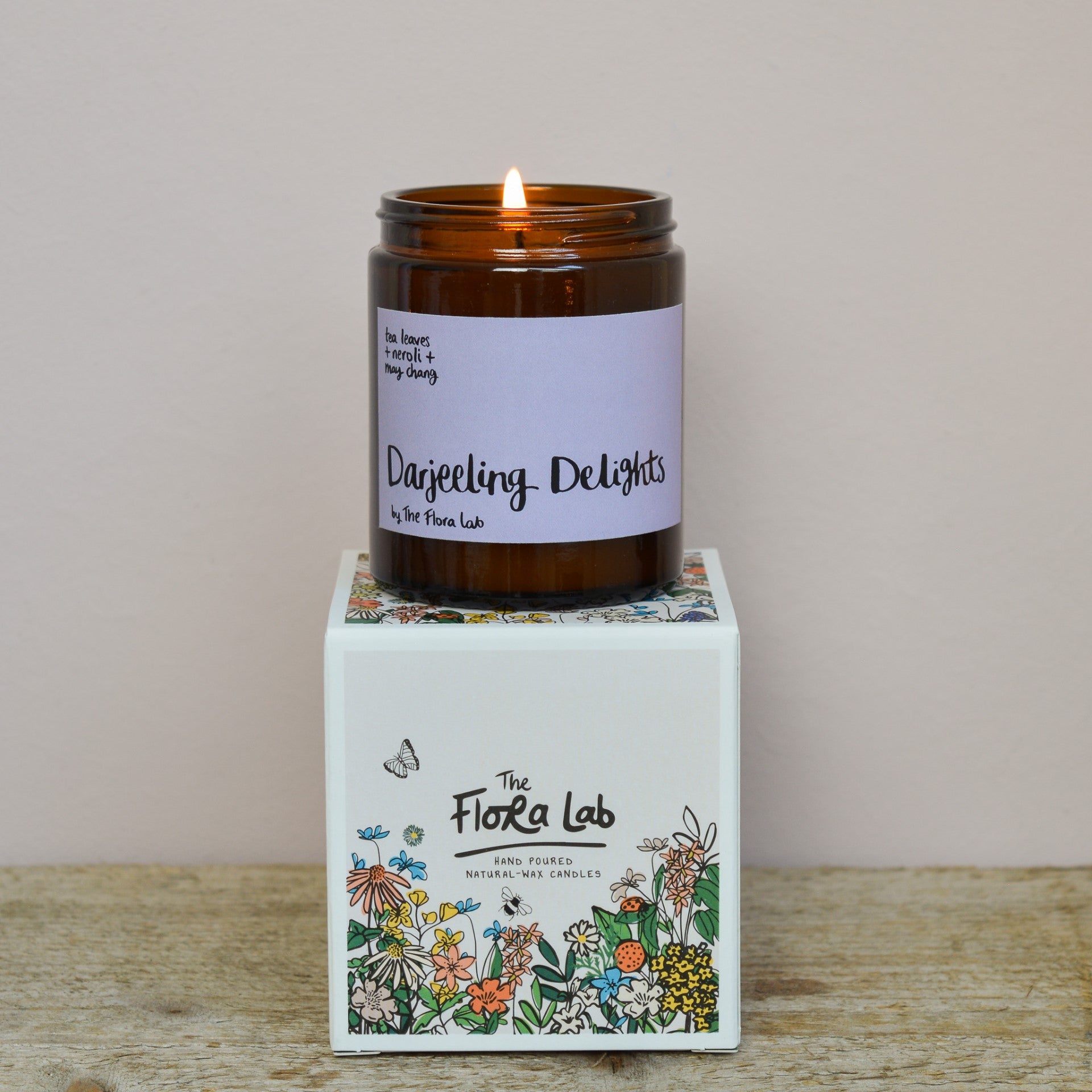 Darjeeling soy wax candle image 0