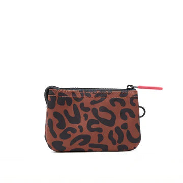 Carnaby Scarlett leopard print recycled canvas