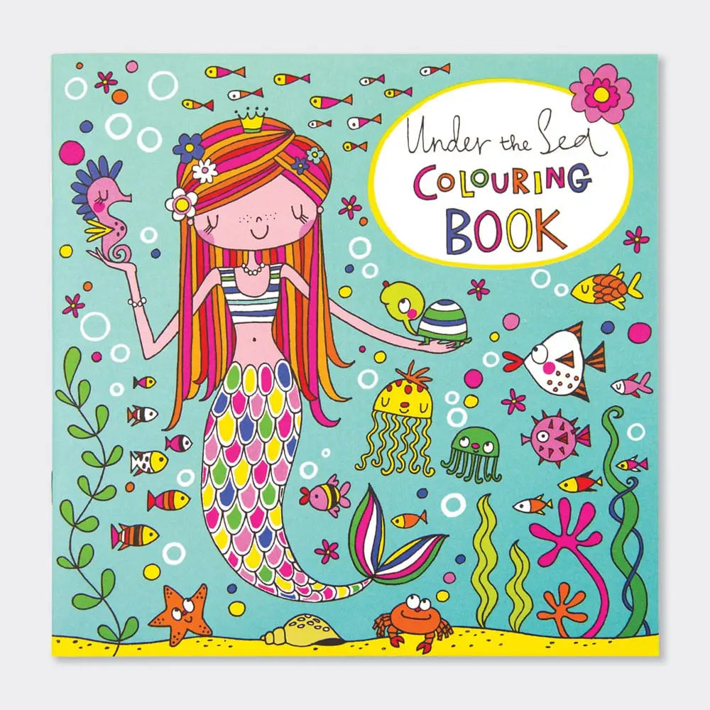 Under the sea colouring book