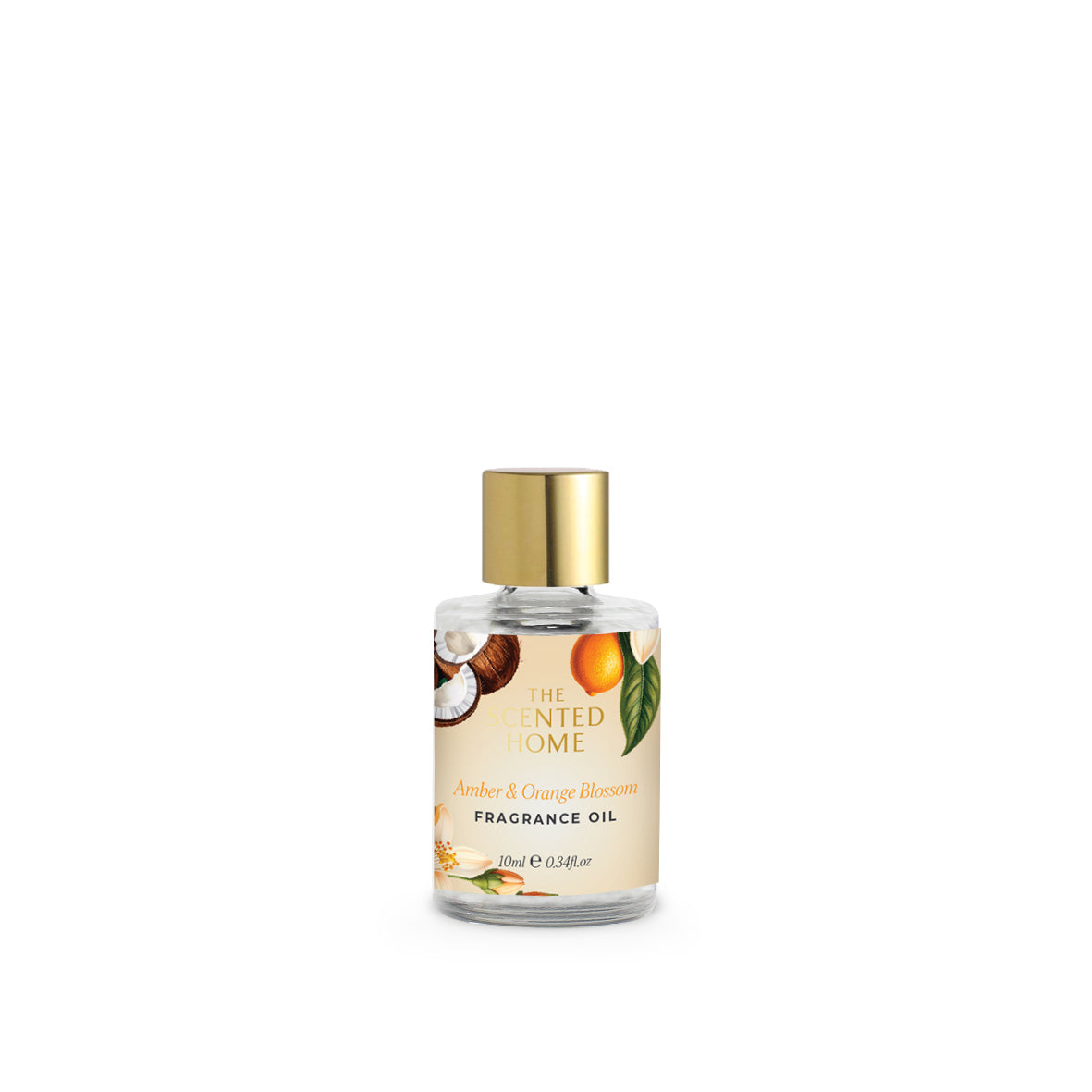 Amber and orange blossom fragrance oil