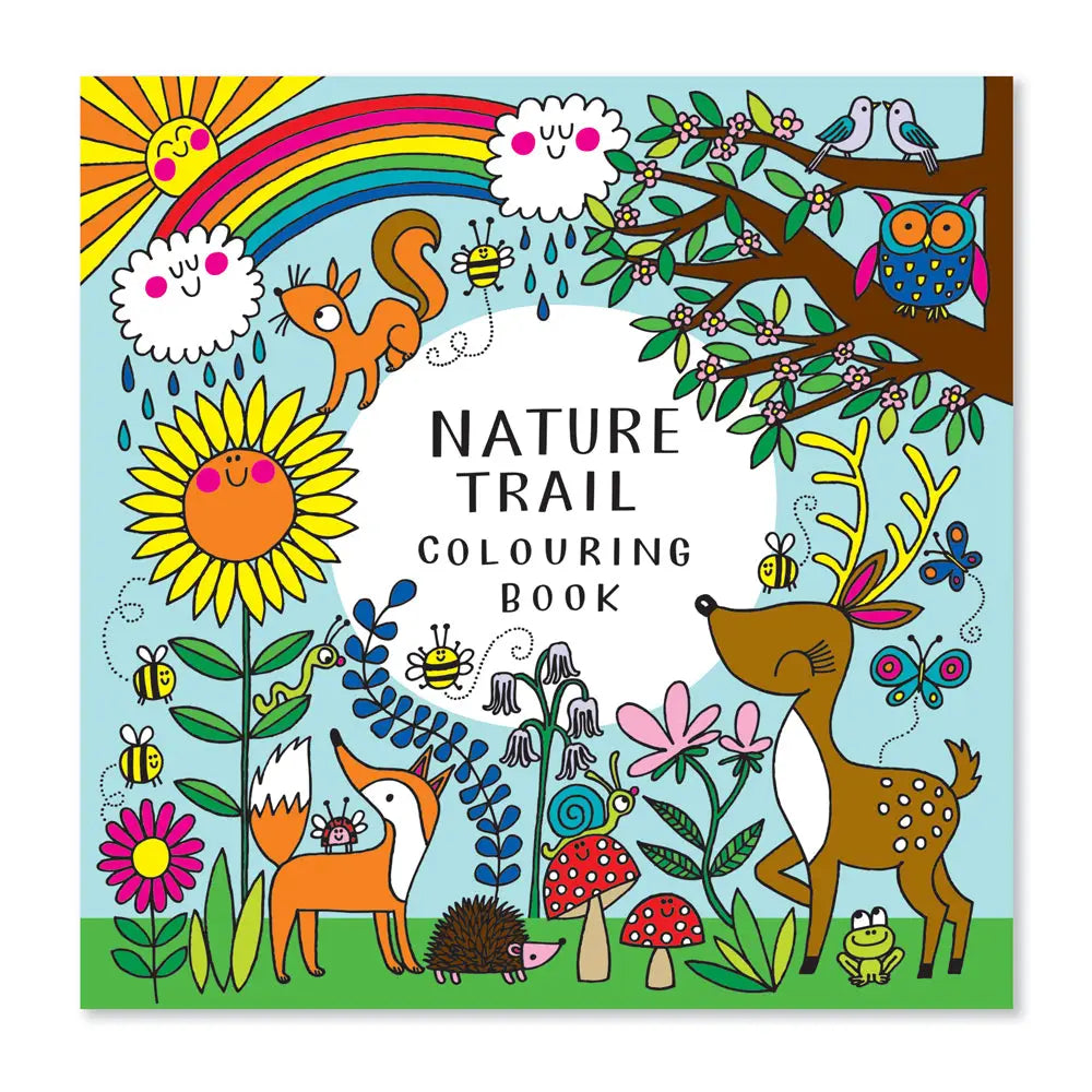 Nature trail colouring book