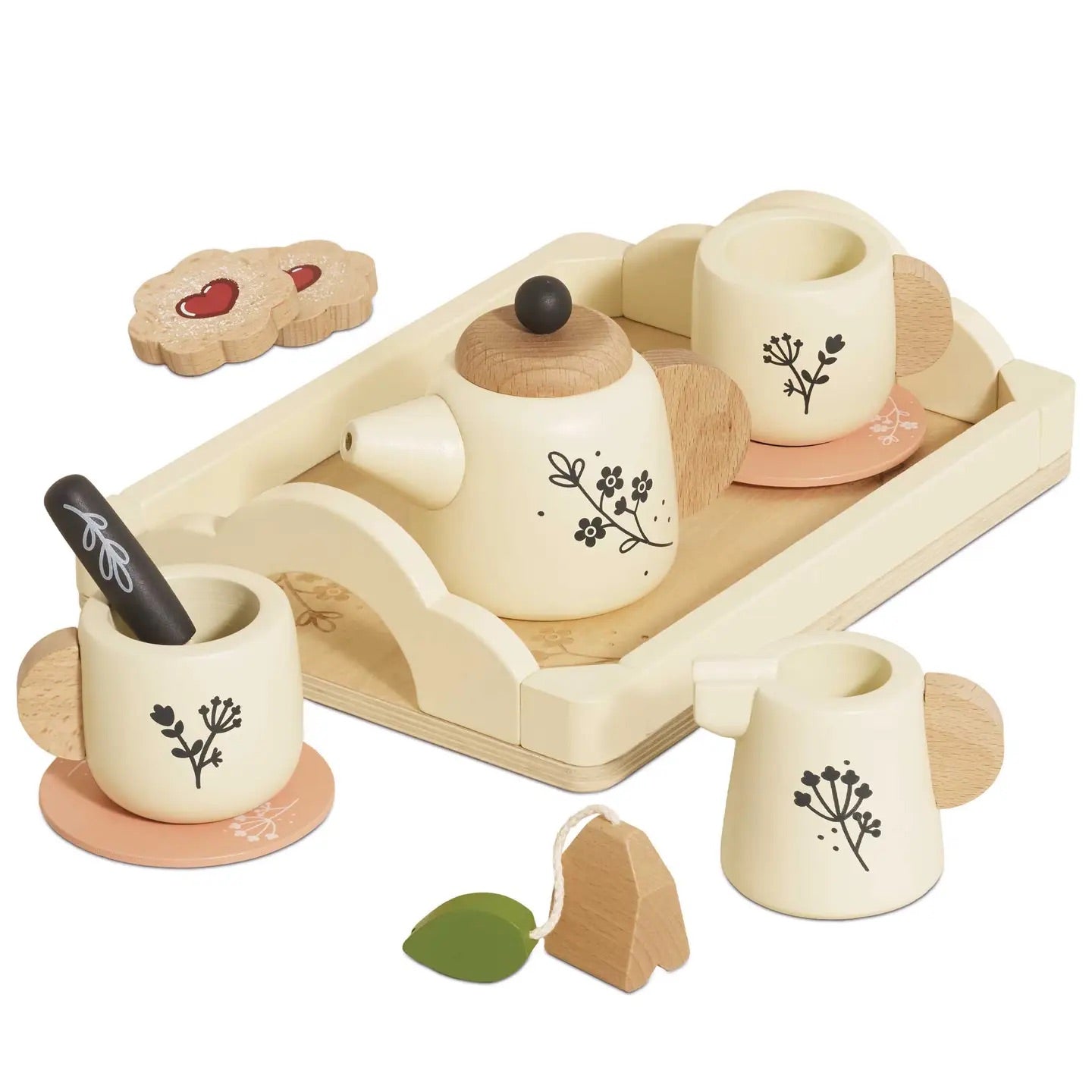 Wooden tea set  image 0