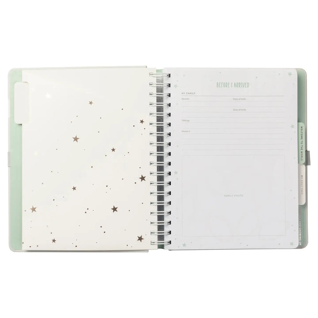 Baby journal - sage green  image 3