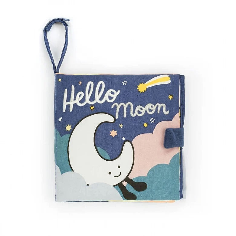 Hello moon fabric book image 0