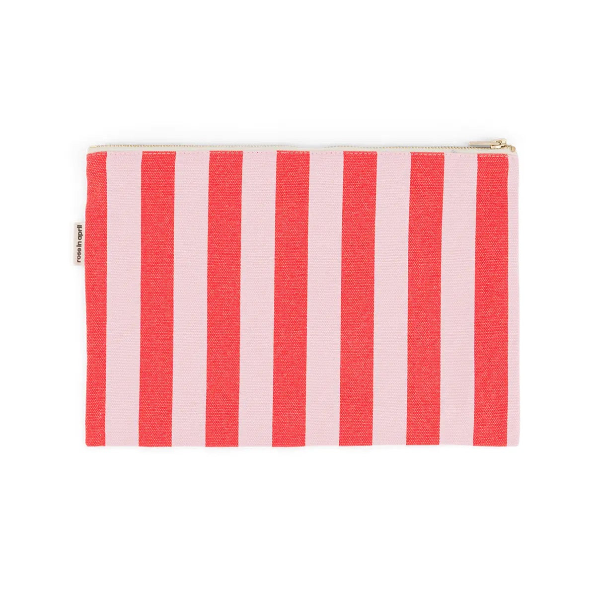 Lili Flat Pouch Stripes Tomato  image 0