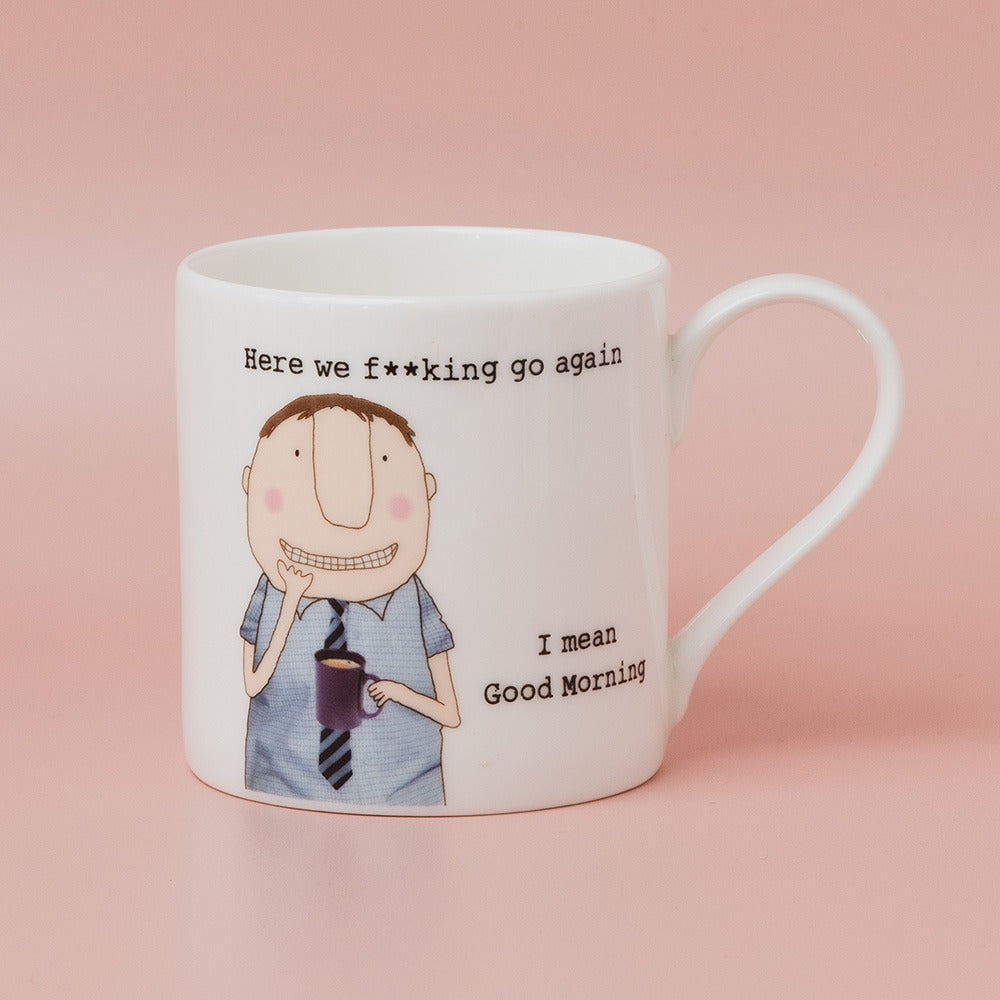 Here we go again man - mug