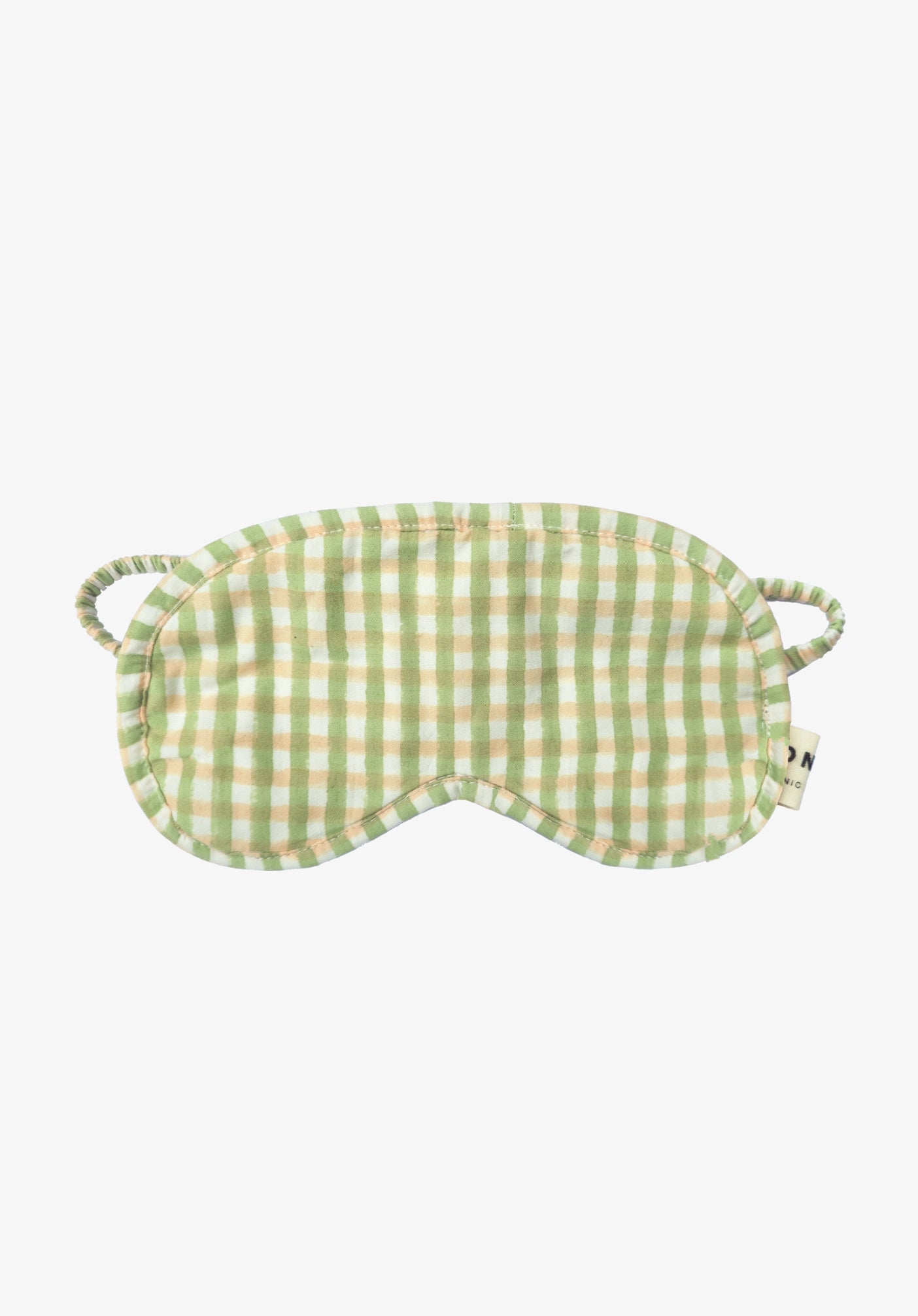 Organic cotton eye mask - Sage image 0