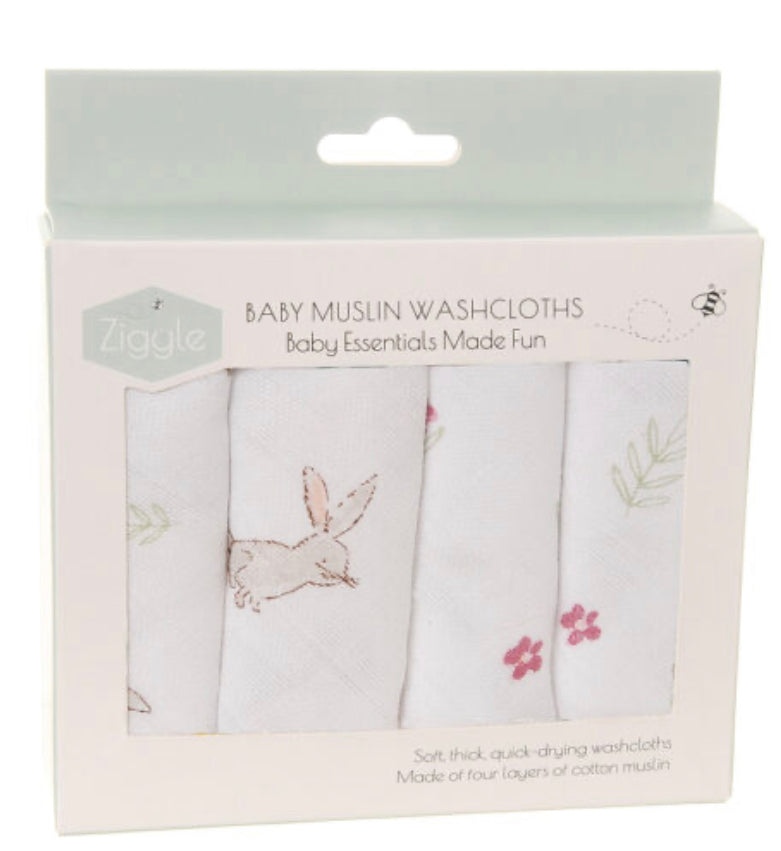 Bunny washcloths image 0